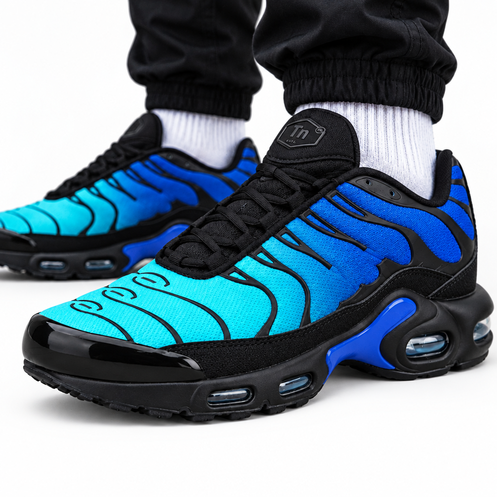 Moderne herresneakers med åndbart mesh – Axton