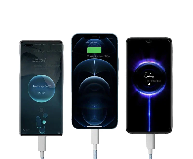 3-in-1 Fast Charging Cable with 100W Power Output – Buy 1, Get 1 FREE-Blue-1m-State of Style