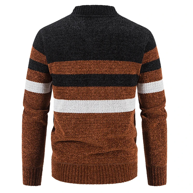 Herrer Stribet efterårs jumper – Tobias