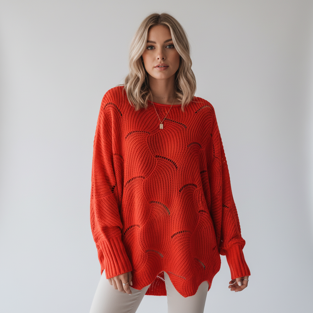 Asymmetrischer Pullover - Alicia