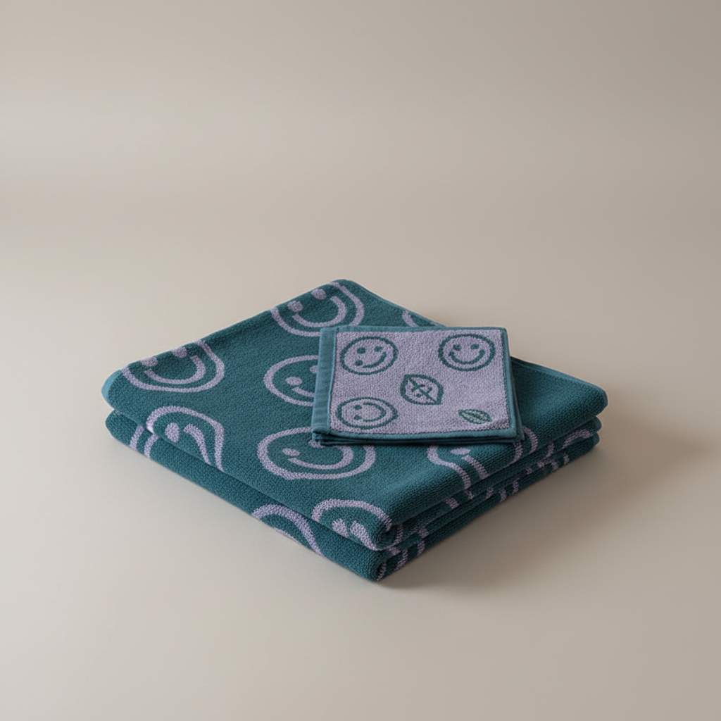 Beidseitig Bedruckte Handtücher - SmileyTowel