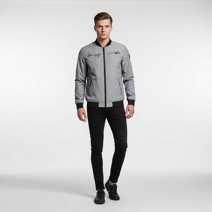 Bestickte Bomberjacke - Silas