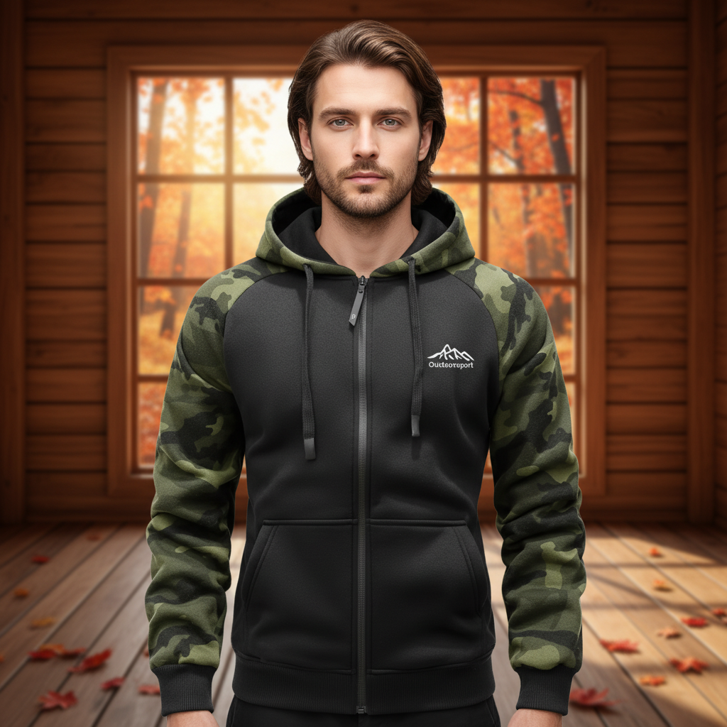 Camo Fleecejacke Für Herren - Dominik