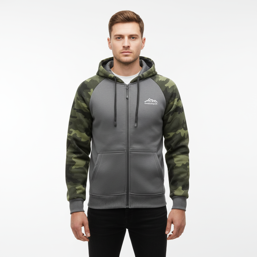 Camo Fleecejacke Für Herren - Dominik