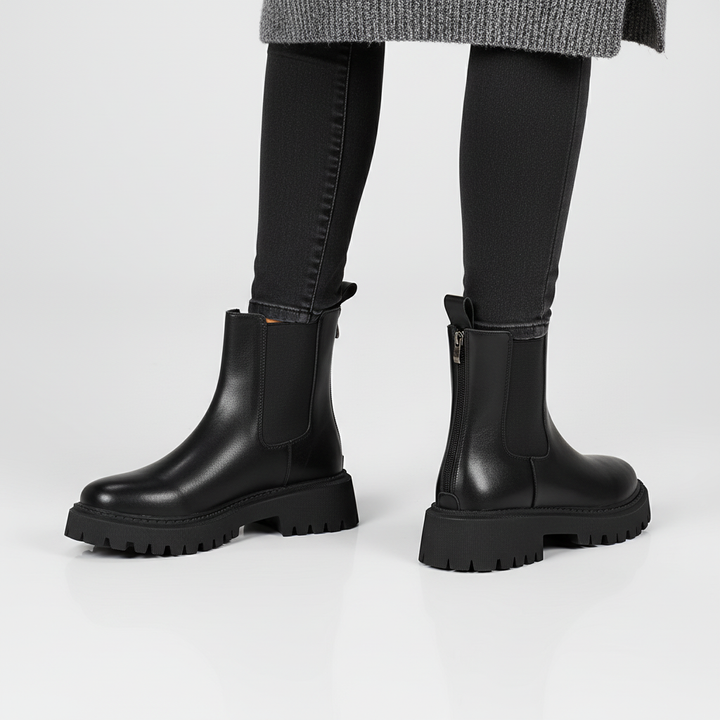 Chelsea Stiefel Runde Zehen - Carolyn