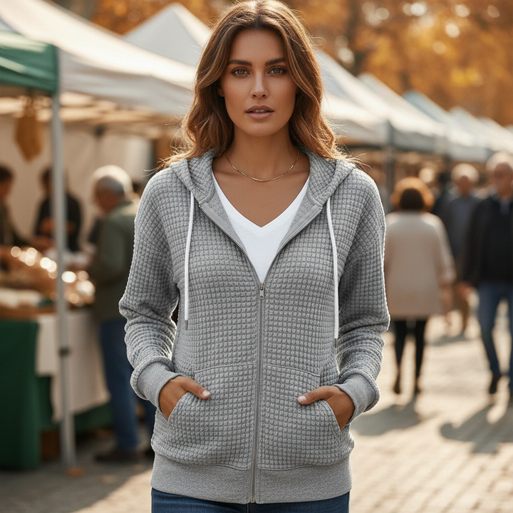 Damenjacke Mit Reißverschluss -  Claudia