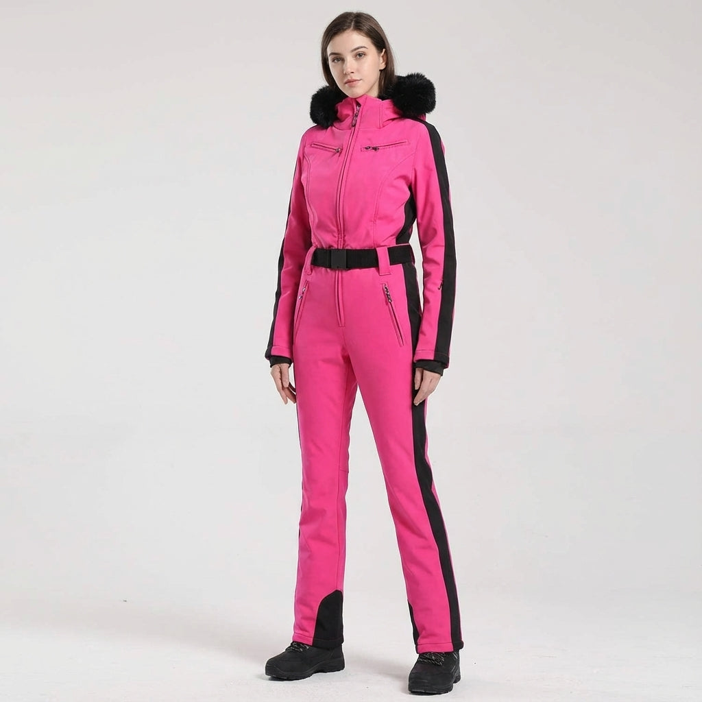 Einteiliges Skioverall Mit Kapuze - Clarissa
