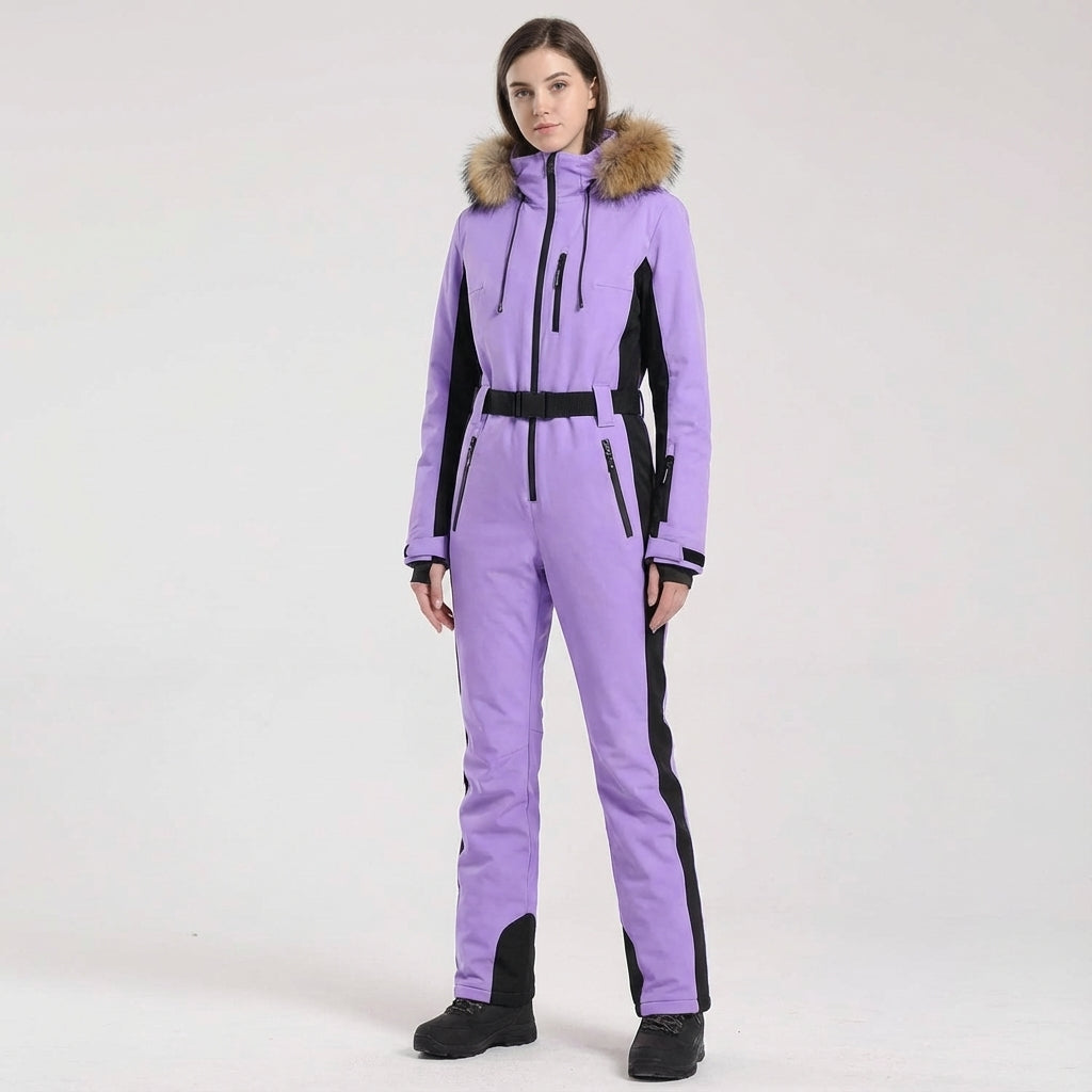Einteiliges Skioverall Mit Kapuze - Clarissa