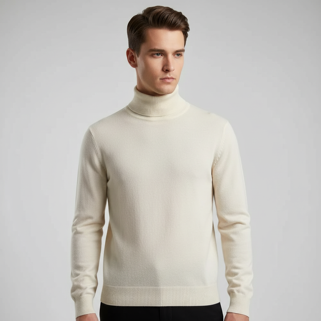 Elegant Geschnittene Rollkragenpullover - Harald