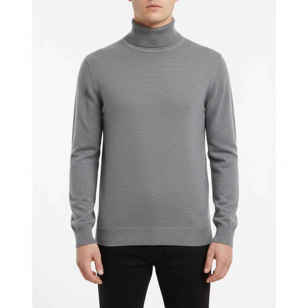 Elegant Geschnittene Rollkragenpullover - Harald