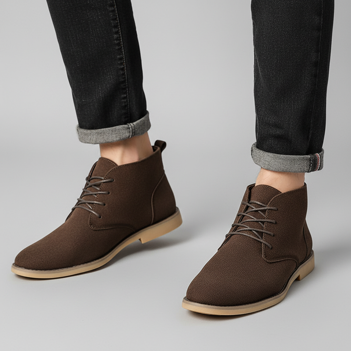 Elegante Halbhohe Schnürstiefel - Ivan