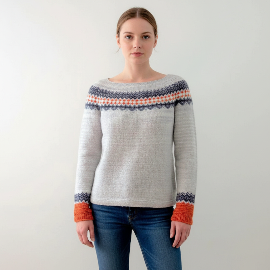 Femininer Strickpullover - Hildegard
