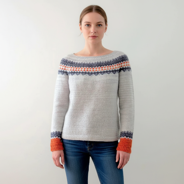 Femininer Strickpullover - Hildegard