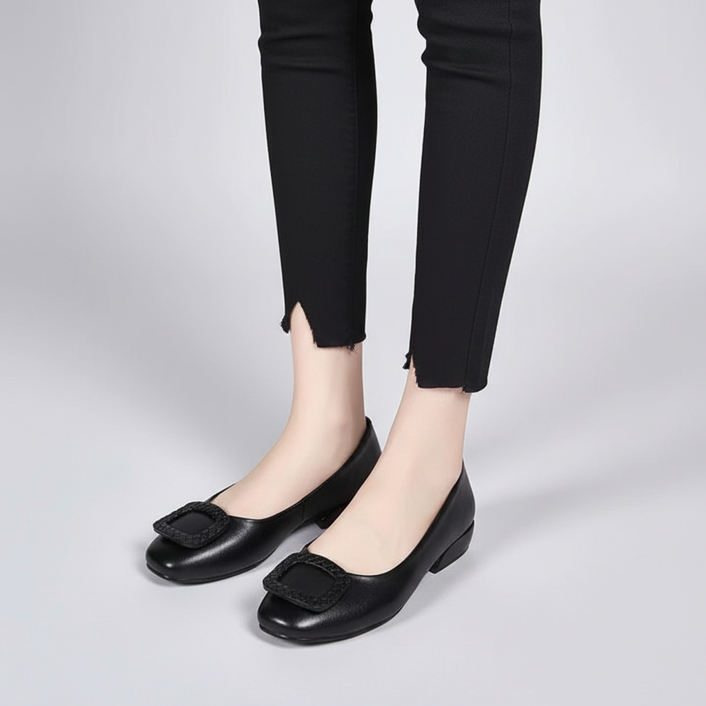 Flacher Komfortschuh Mit Absatz - Josephine