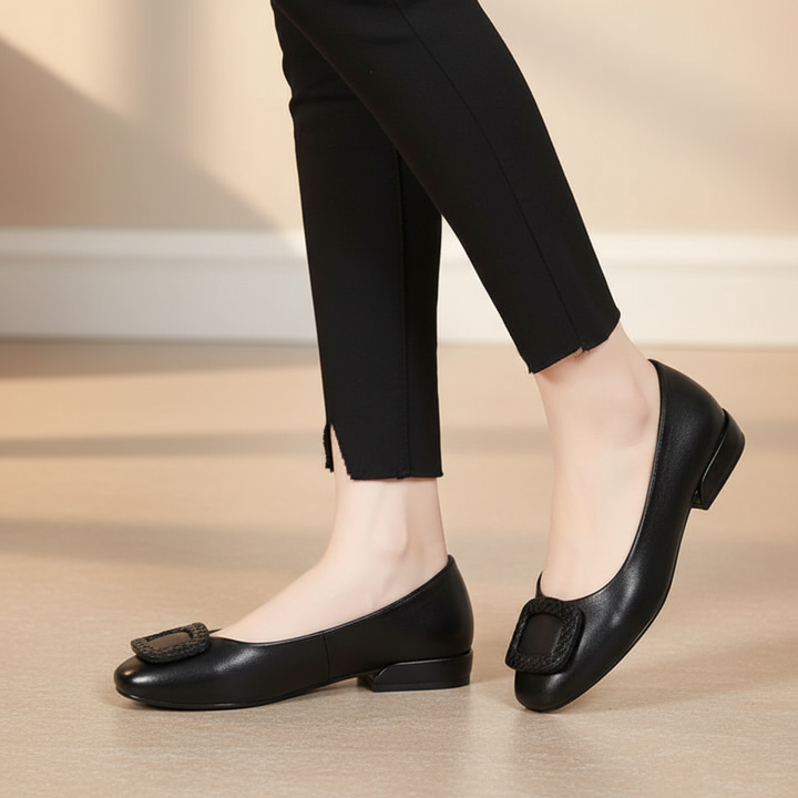 Flacher Komfortschuh Mit Absatz - Josephine