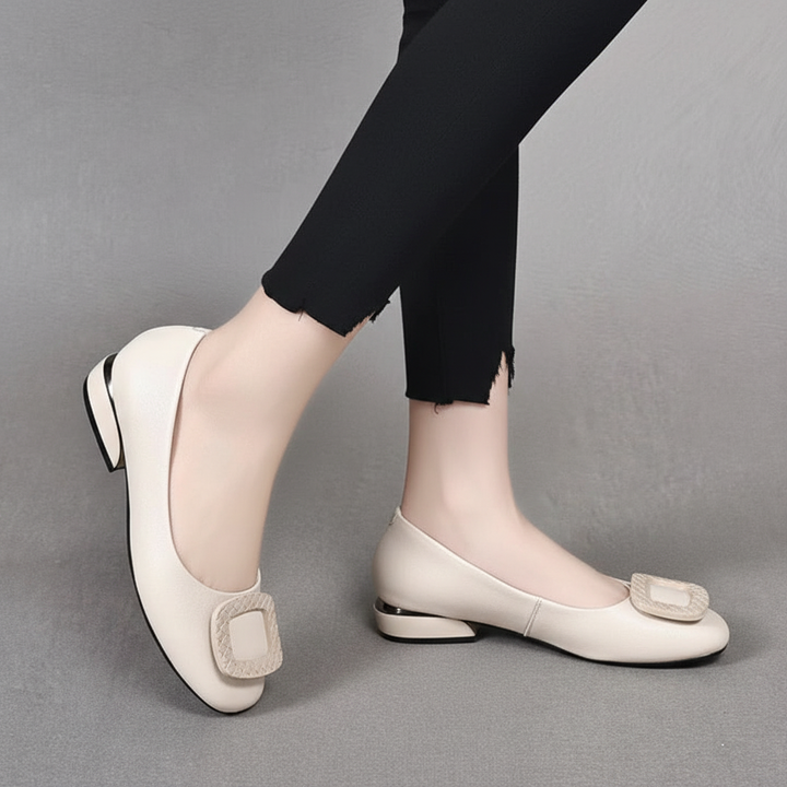 Flacher Komfortschuh Mit Absatz - Josephine