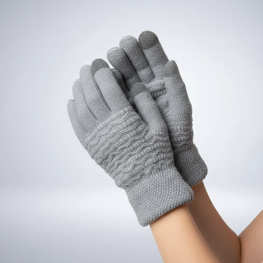 Fleece Gefütterte Touchscreenhandschuhe - PolarKnit