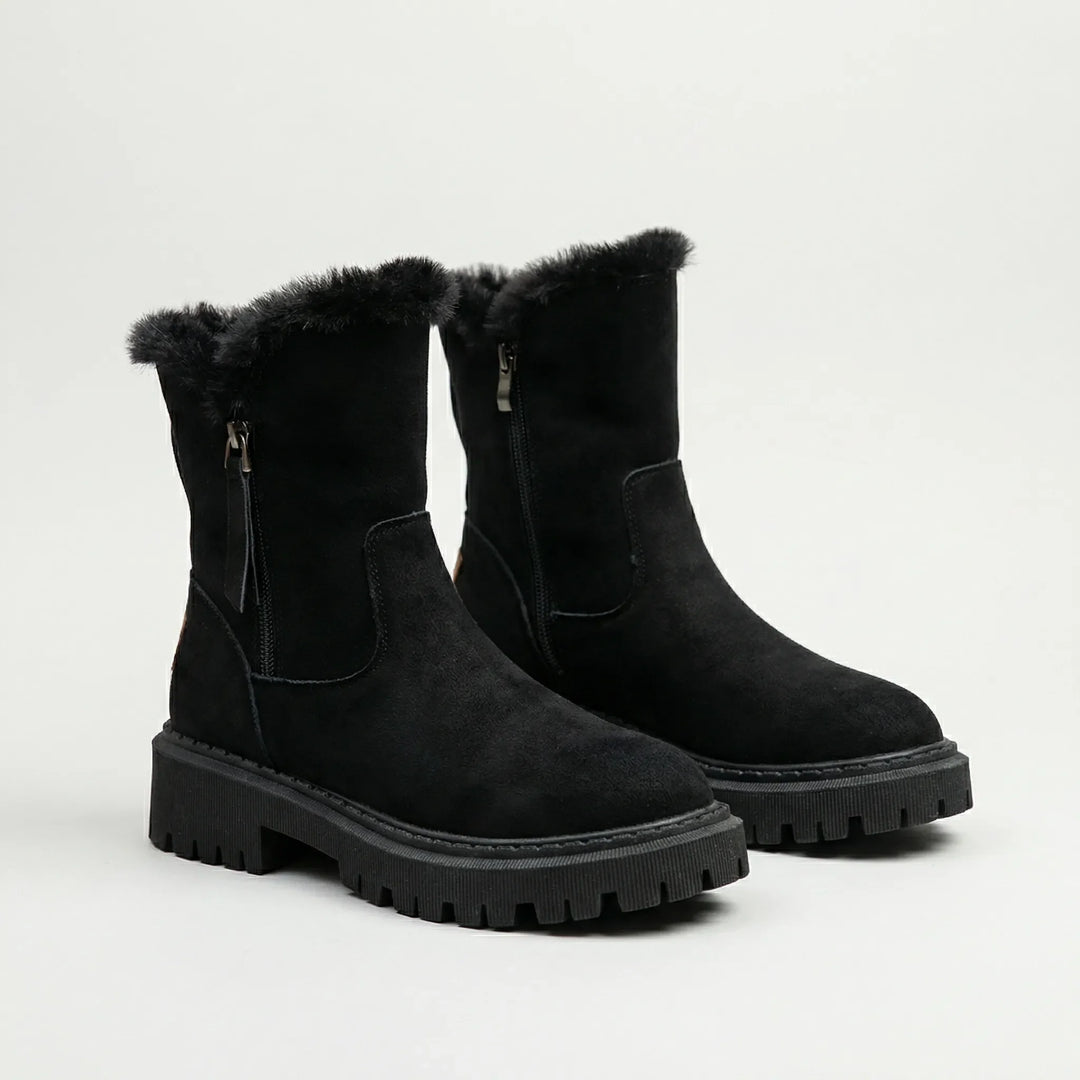 Gefütterte Damen Stiefelette - Charleen