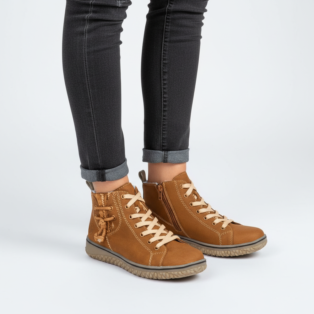 Gefütterte Wintertaugliche Stiefelette - Gina