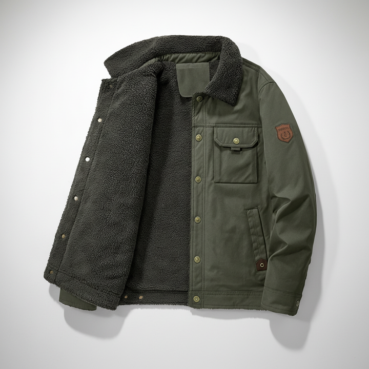 Gelegte Winterjacke - Marius