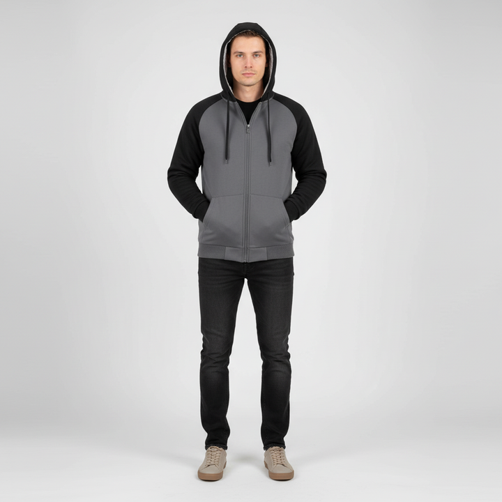 Geplüschte Herren-Hoodie - Moritz