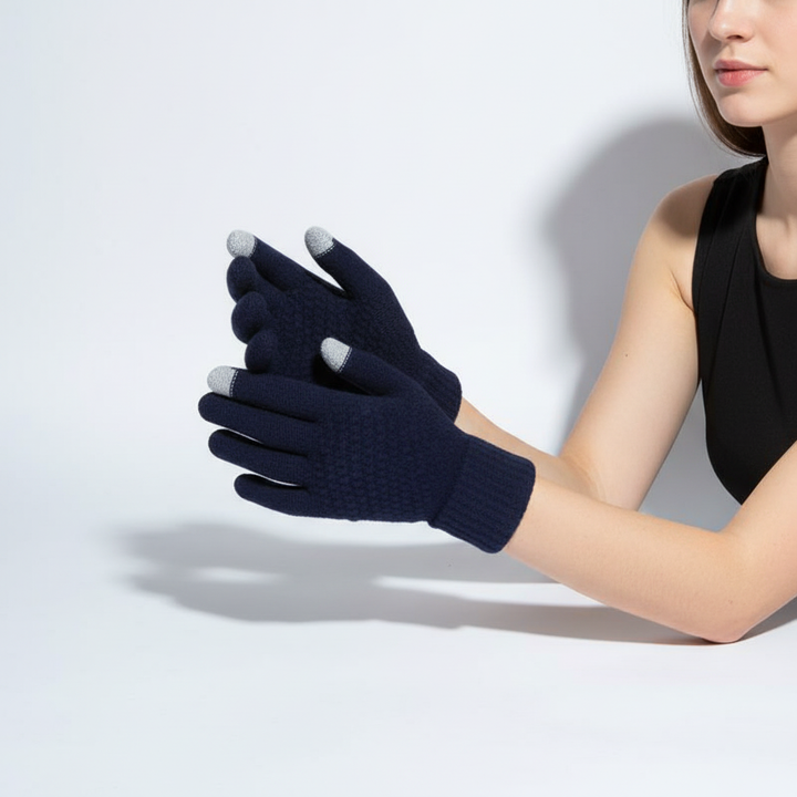Gestrickte Touchscreen Handschuhe - TouchGlove