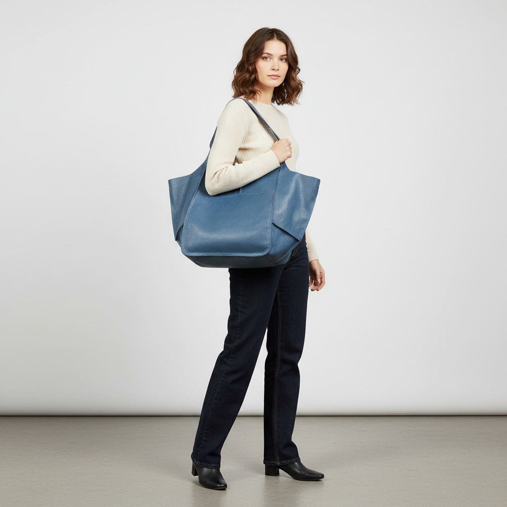Große Vegane Ledertasche - FlexiCarry