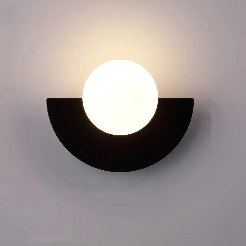 Halvcirkel Væglampe Minimalistisk - ArcLight