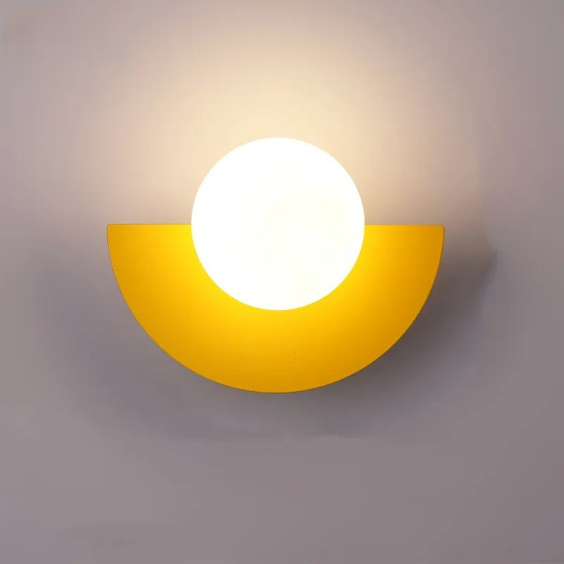 Halvcirkel Væglampe Minimalistisk - ArcLight