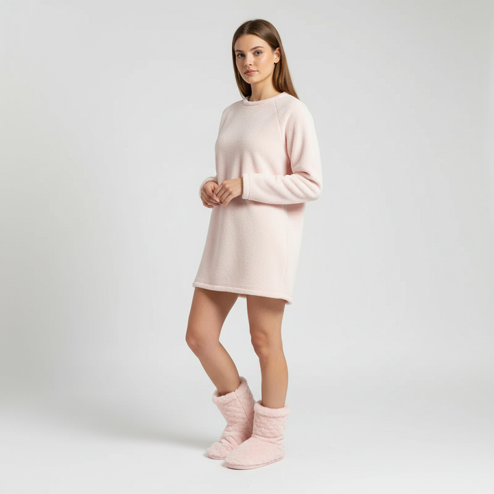 Hoch Geschnittener Hausschuh - FluffBoot