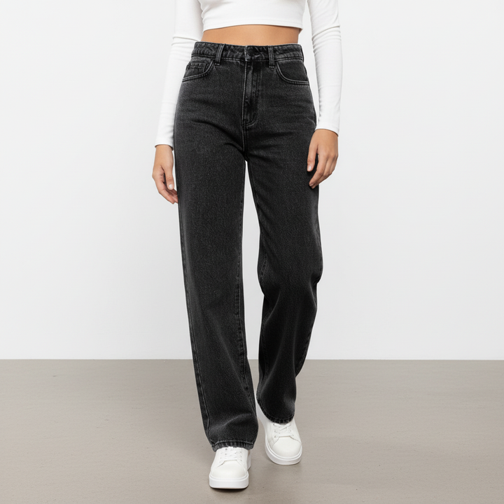 Hochgeschnittene Jeans - Anna