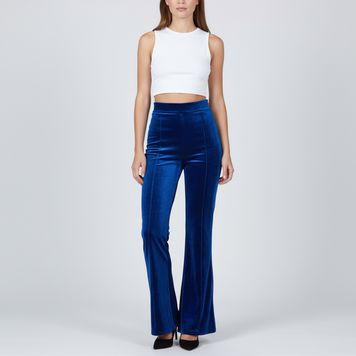 Hochwertige Flared-Hose - Evelynn
