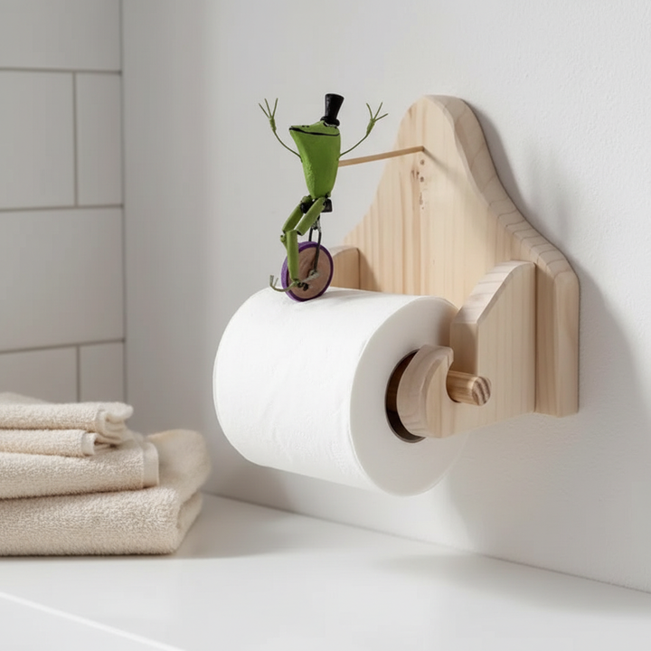 Holz Wandmontierte Halterung - FrogCycle