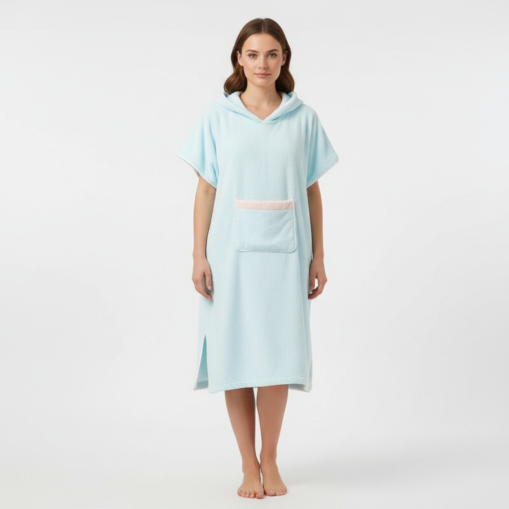 Hooded Fleece Poncho - FleeceCover