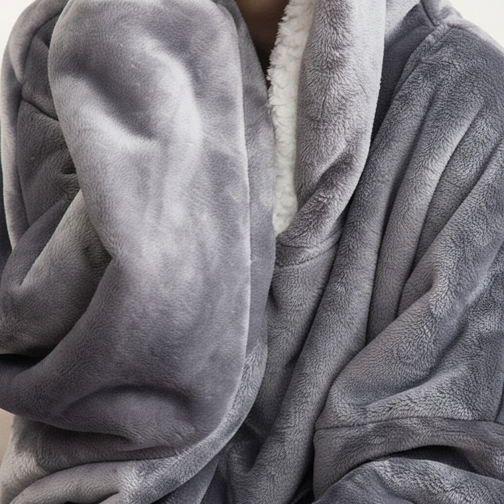 Hoodie Und Decke Kombiniert - SnuggleBlanket