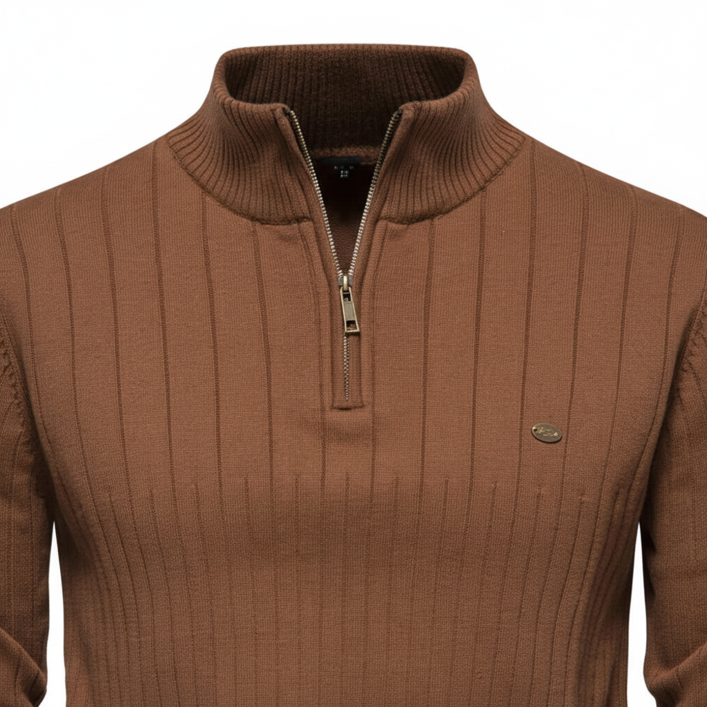 Langärmlige Pullover Mit Reißverschluss - Noah