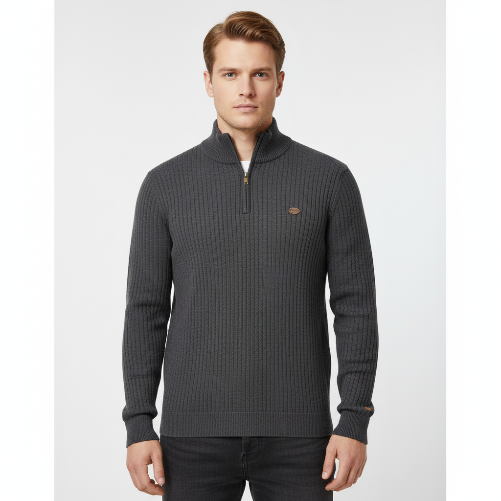 Langärmlige Pullover Mit Reißverschluss - Noah