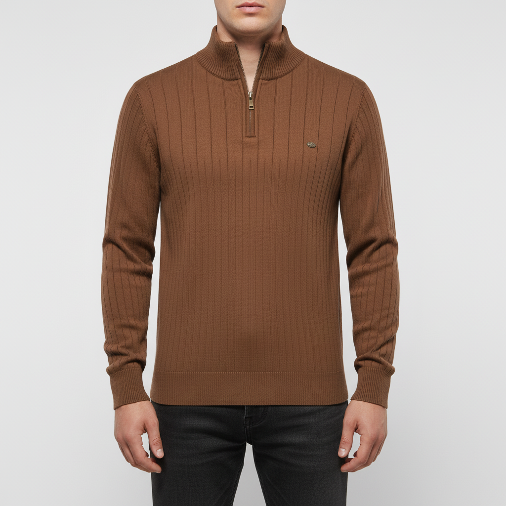 Langärmlige Pullover Mit Reißverschluss - Noah