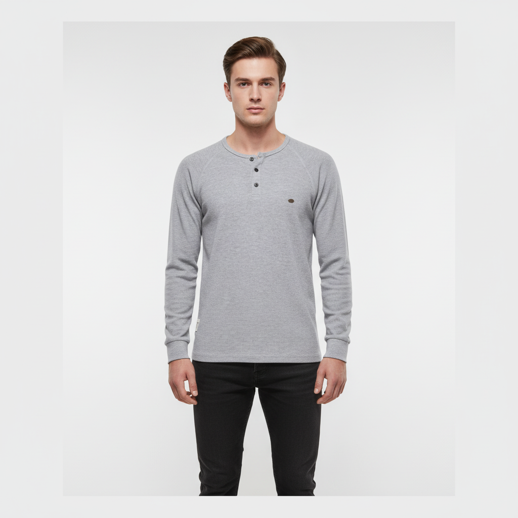 Langärmliges Herren-Shirt - Theo