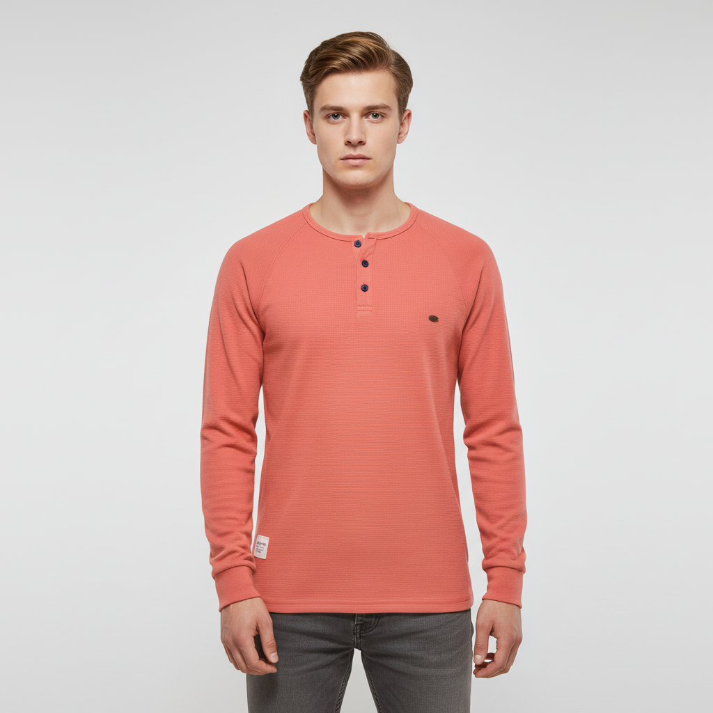 Langärmliges Herren-Shirt - Theo