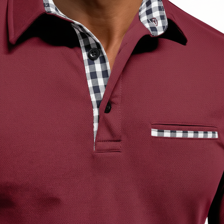 Langärmliges Poloshirt - Walter