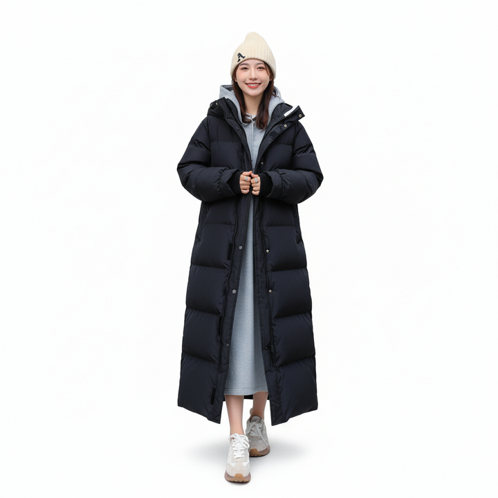 Lange Daunenjacke -  Annalena