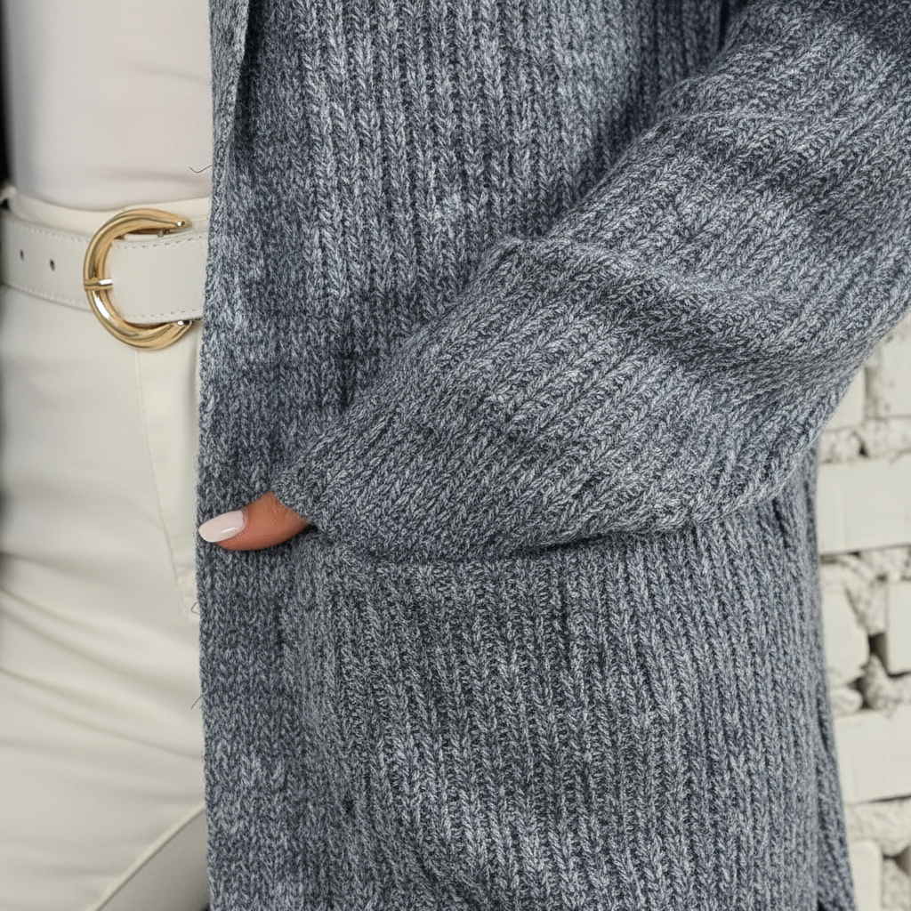 Langer Strickcardigan -  Sophia