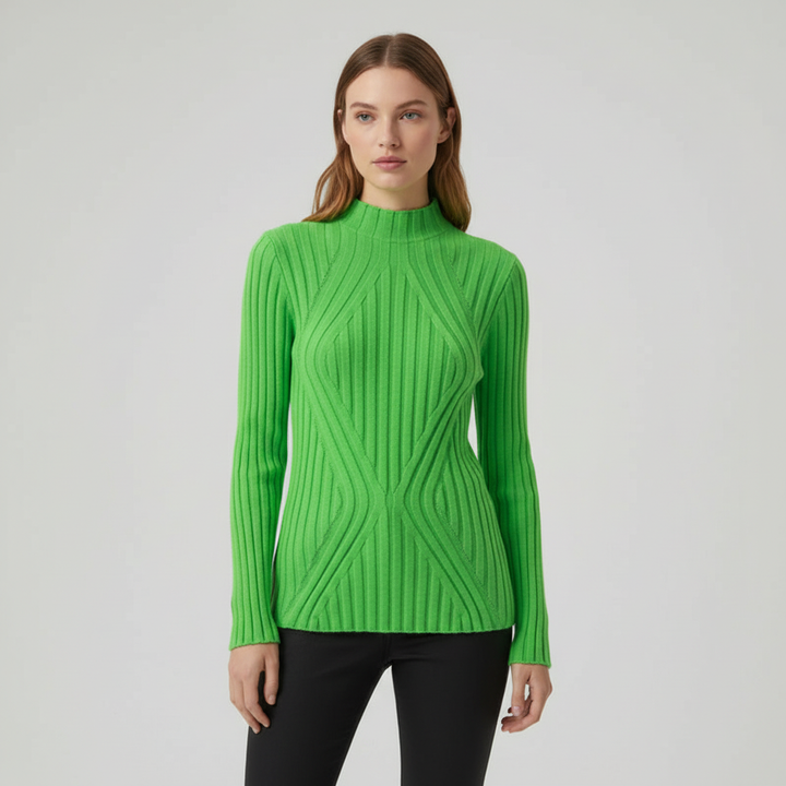 Langer Strickpullover -  Lilly