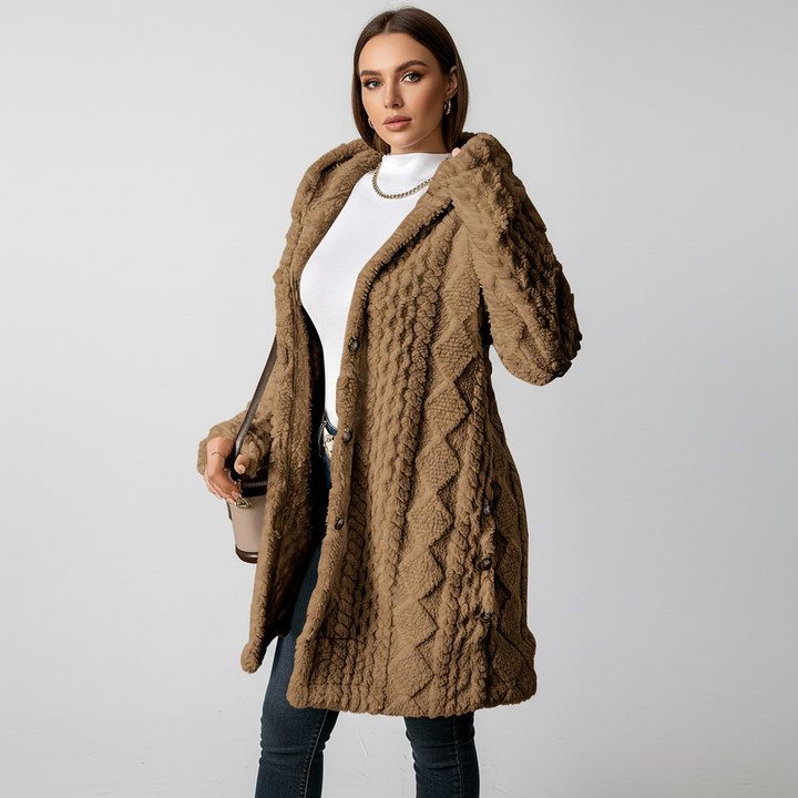 Lange Damen-Strickjacke - Maja