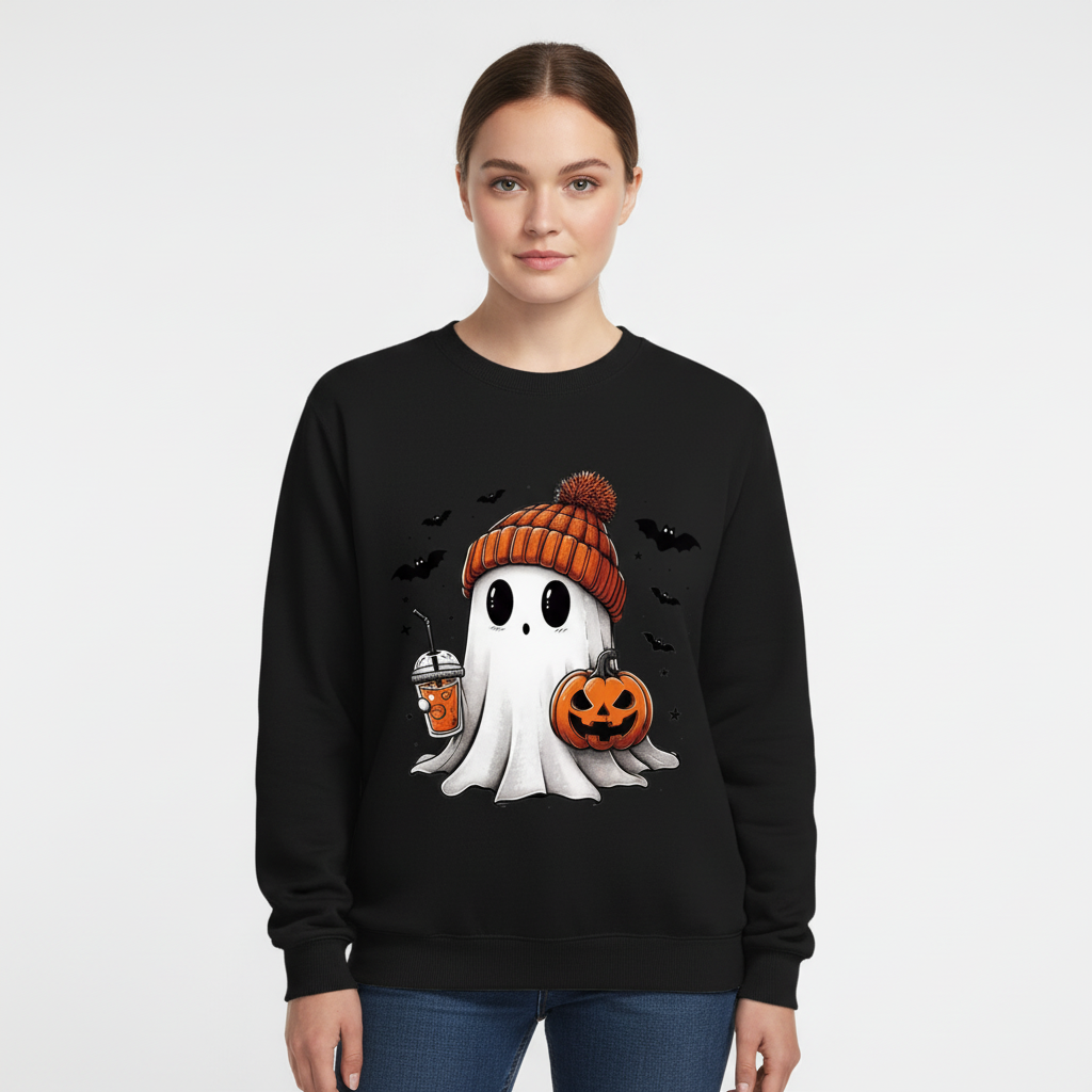 Lässiger Halloween Sweatshirt - Sarah
