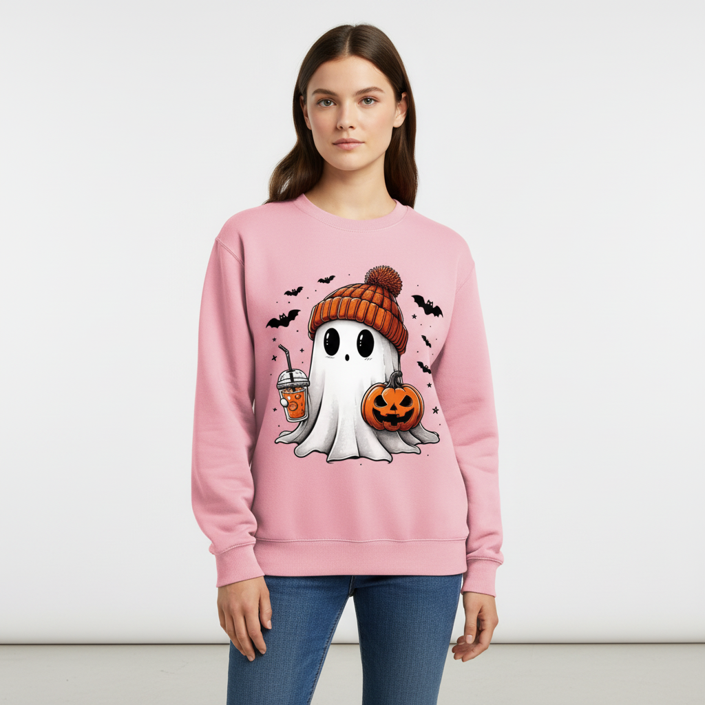 Lässiger Halloween Sweatshirt - Sarah