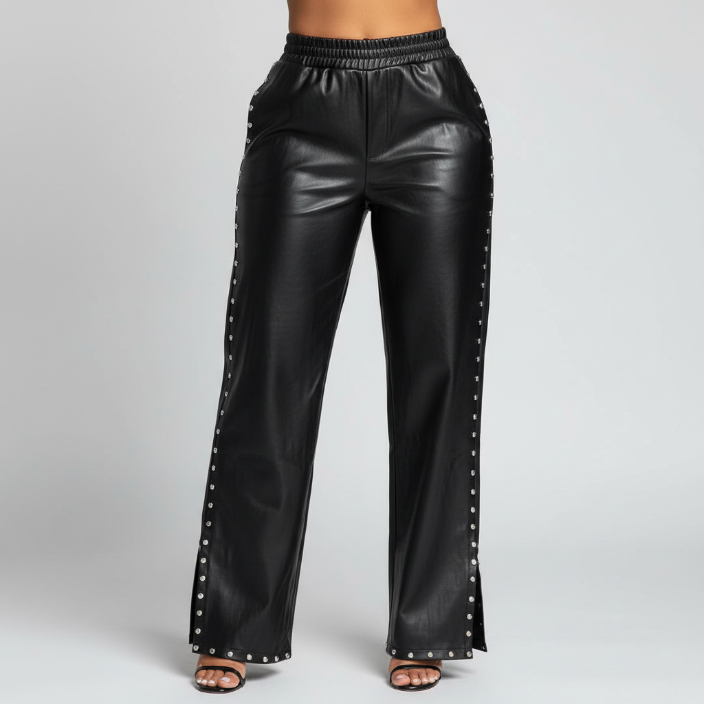 Lederhose Mit Baggy-Schnitt - Suzy