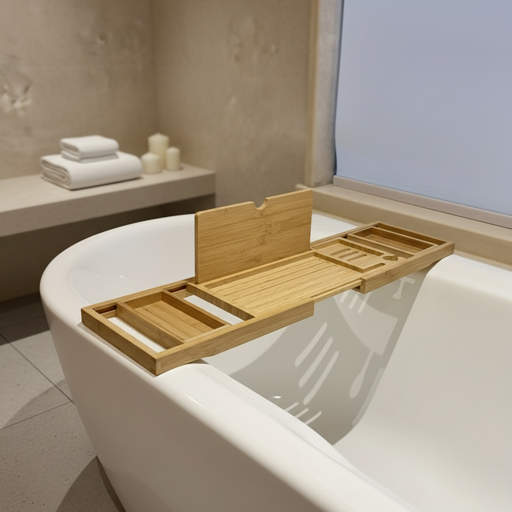 Mehrfachfach Badablage Aus Bambus - RelaxShelf