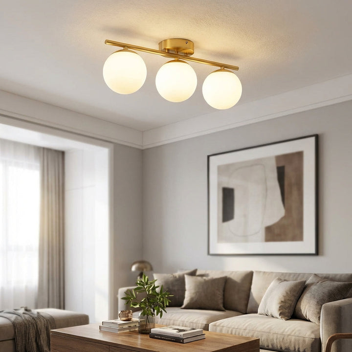 Modern Ceiling-Mounted Fixture - Spheronix